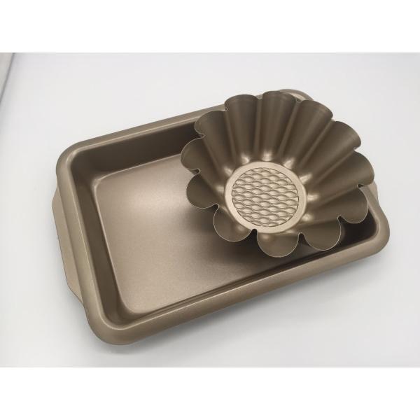 0.5mm carbon steel flower cake pan/bread pan/loaf pan/toast pan