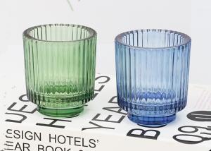 Wholesale Purple Blue Empty Customized Services Candle Glass Jar for Candles from china suppliers