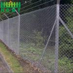 Field Galvanized Steel Wire Fencing / Farm Chain Link Fence 2.5mm