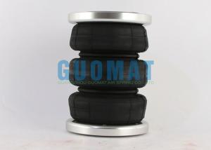 Wholesale 185mm Triple Convolutions Air Suspension Bag 3S2300F Pneumatic Bellows Actuators With Aluminium Flange from china suppliers