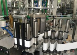 Wholesale Small Capacity Hot Melt Opp Labeling Machine , Automatic Bottle Labeler 5000BPH from china suppliers