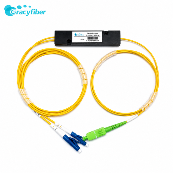 Single Mode Fiber Optic Circulator Low Insertion Loss High Isolation For Fiber Amplifier Laser Sensor