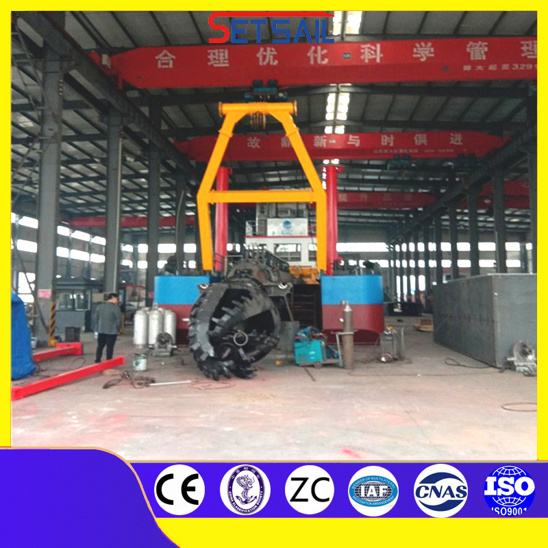 12 Inch Cutter Suction Mud Dredger with River Sand Pump