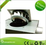 Square Restaurant Silent Inline Fan , Inline Bathroom Exhaust Fan Forward Curved