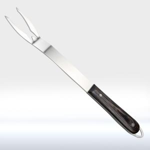 Wholesale 2.5mm Thickness Personalized BBQ Tools , Barbecue Grill Set With Premium Wood Handle from china suppliers