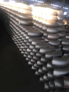 Wholesale 90° Butt Weld Fittings , Socket Weld Elbow 139.7X4.5 MM Sand Rolling Equal Shape from china suppliers