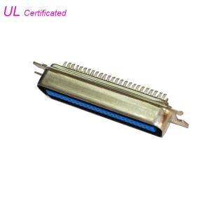 Wholesale 50 Pin 2.16mm Centerline Male Solder Centronic Connector MD Shell Certificated UL from china suppliers