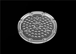Wholesale Clear PC High Power LED Lens , 64 LED Reflectors Optics IP65 For Round Highbay Light from china suppliers