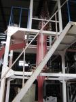 600mm Width Double Color LDPE / HDPE Film Blowing Machine