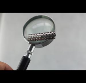 Wholesale Seamless Perforated Steel Pipe , Industrial Perforated Stainless Cylinder from china suppliers