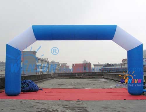Large Size Inflatable Advertising Arch , Non - Toxic Inflatable Archway