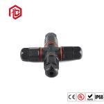 Gold Plated Contact 16A 4 Wire Waterproof Connectors 3 Pin