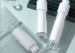 BPA Free White Airless Pump Container 15ml Rotary Airless Pump Bottle