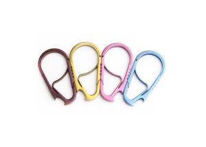 Wholesale Outdoor Titanium Camping Parts Ti Carabiner With Bottle Opener EDC Tool from china suppliers