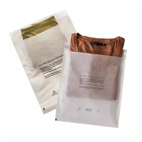 Wholesale eco friendly clothing bag shipping envelope bag custom recycled paper