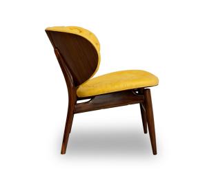 Wholesale Custom Made Eco Friendly Wood And Fabric Dining Chairs For Cafes / Bar / Meeting Room from china suppliers