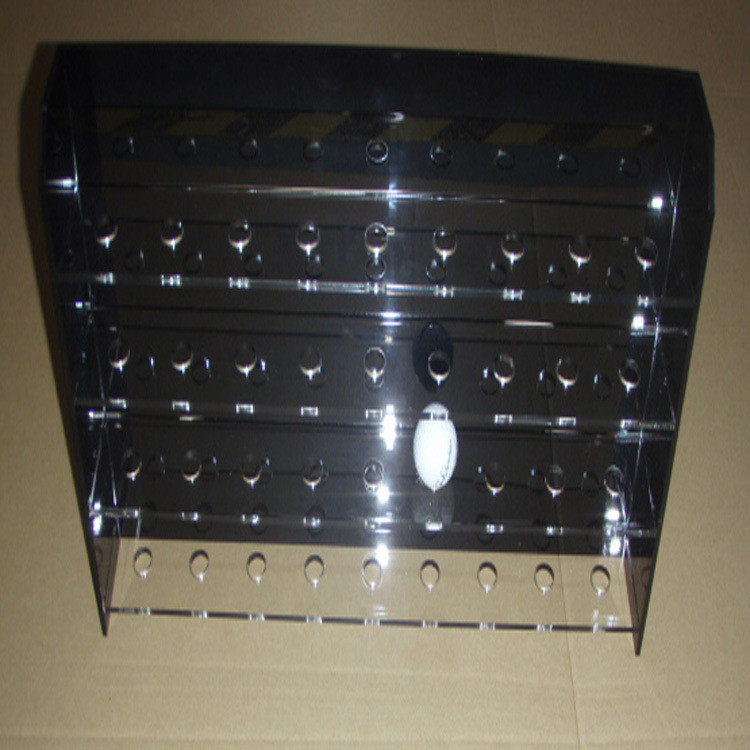 Acrylic Clear Golf Ball Display Case Counter top Plexiglass Ball Holder Riser