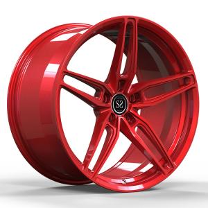 Wholesale 18&quot; 19&quot; 20&quot; 21&quot; Red Custom Forged One Piece Wheels For Alfa Romeo Tonale from china suppliers