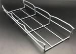 SS316L 2.4m Wire Mesh Cable Tray Grid Stainless Steel Wire Basket Tray