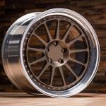 19''20''21''22''forged concave wheels For BMW Benz 2piece wheel silvery bronze