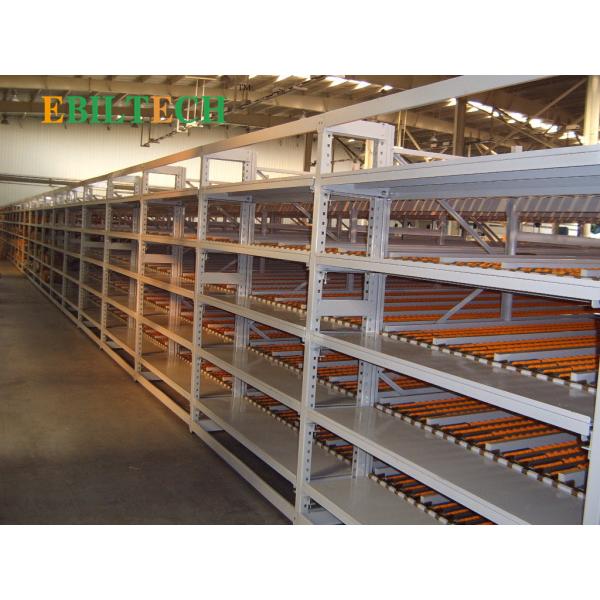 Warehouse Push Back Racking System Industrial First-In-Last-Out Operation Process