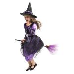 Stylish GIRLS Witch Costume for Halloween Rave Party Children's Dress School