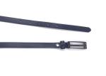 Blue Skinny Women's Fashion Leather Belts For Jean Pants / Ladies Waistband With