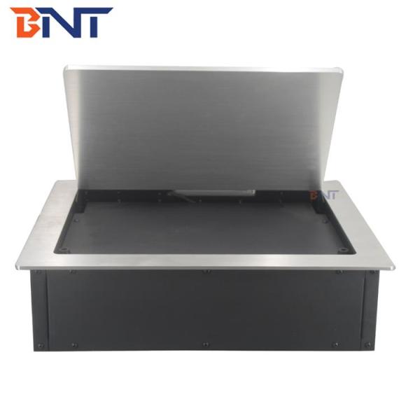 Intelligent Conference System Electric Flip up Monitor Lift Mechanism With 15.6 Inch Touch Screen