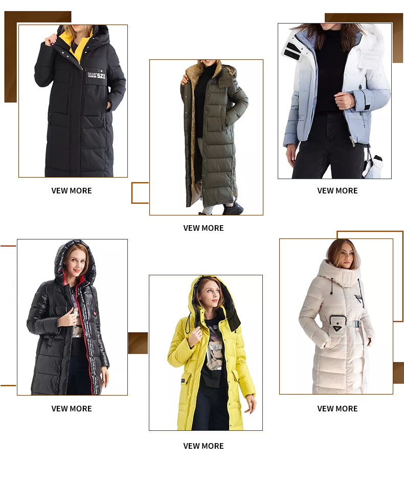FODARLLOY Winter Coats Jacket women's Fashion Style Clothing Warm Coats Puffer Jacket