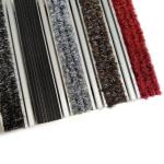 Aluminium Scraper Outdoor Recessed Entrance Mats 20MM Depth