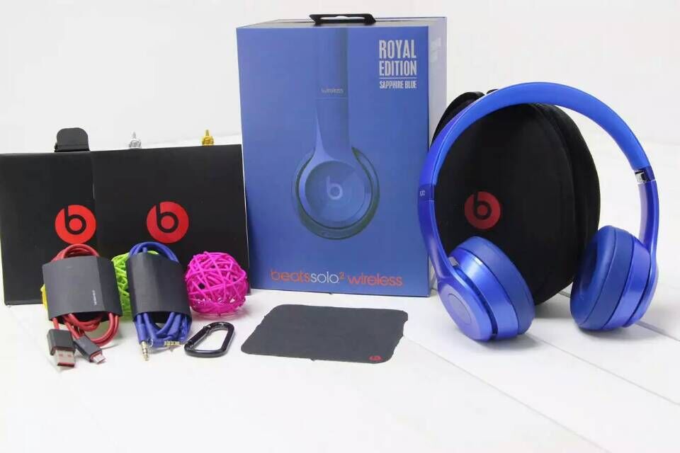 New Best Top Solo2 Bluetooth Wireless MATT BLACK On-Ear Headphones Made In China