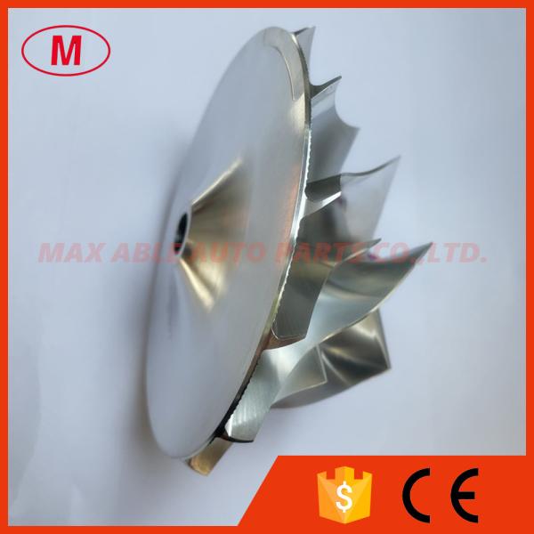 GT55 7+7 blades 88.83/131.97mm Dodecagon Nut design, Performance Design turbo milling/aluminum 2618/billet compressor wheel