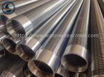 Slot 2.0mm Filter Geothermal Wells Wire Wrapped Screen