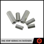 Stainless Steel 304 316 Long Connector Thread Nut DIN6334 Hex Coupling Nut