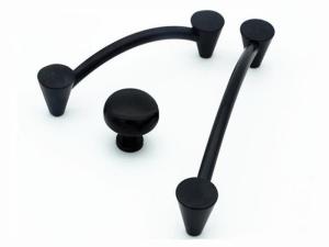 Wholesale Black Furniture Handles And Knobs 96mm 30mm Round Knob Iso 9001 Certificate from china suppliers