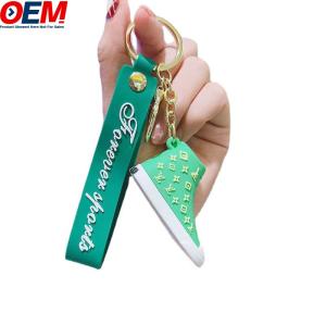 Wholesale Figure manufacturer OEM 3D Mini Sneaker Shoe Keychain Custom Your Own Design Toy from china suppliers