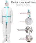 Heavy Duty Full Body Hooded Disposable Medical Clothing