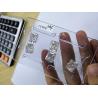 Buy cheap Emerald Cut moissanite big sizes 12*10mm 7cts DEF Color from wholesalers