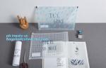 metallized film bottom loaded slider zipper packaging gloss finishing bag,