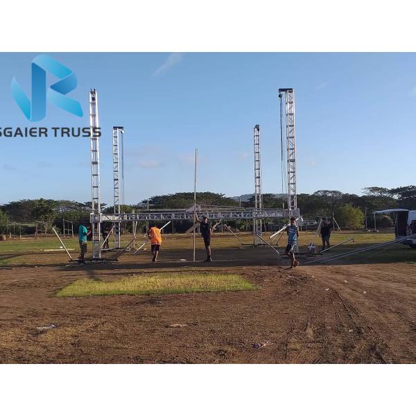 1200 * 800mm Aluminum Roof Truss High Loading Capacity For Indoor / Outdoor Concert