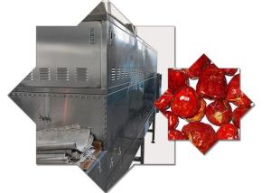 Wholesale 80kw Chili Drying Machine Peppers 50kw Belt Powder Microwave Sterilization Machine from china suppliers