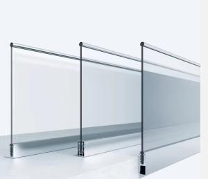 Wholesale China Supplier U Channel Aluminum Profile Railing Post Base Profiles For Glass Alustrades &amp; Handrails Balustrade from china suppliers
