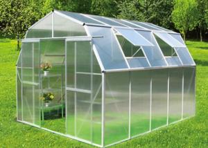 Wholesale Portable One Stop Gardens Greenhouse Commercial Galvanized Steel Frame from china suppliers