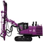 Top Hammer Hydraulic Drilling Rig Blast Hole 24m Deep Crawler Mining DTH