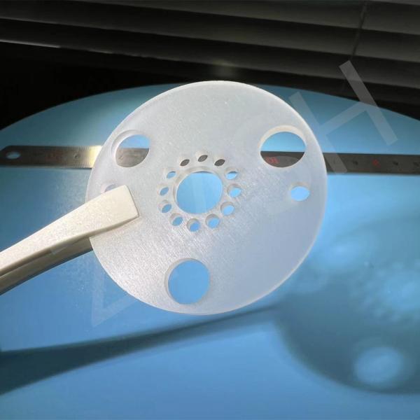 Custom Sapphire Parts Sapphire watch gasket Pure Al2O3 High hardness for high-end watchmarket