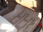 Sticky Disposable 21 Inch 200ft Plastic Car Floor Mat Covers