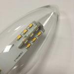 LED CANDELABRA BULB LED CANDLE LIGHT LED SMD 2835 1W E12 E14 FULL GLASS