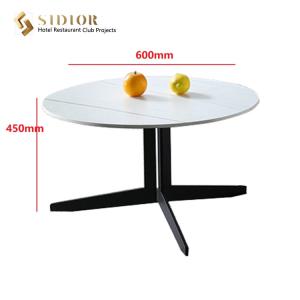 Wholesale Club Coffee Table, Hotel Corner Table, Restaurant Center Table, Canteen Tea Table, Side Table, Man Made Marble Top from china suppliers