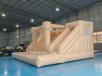 Tarpaulin Inflatable Wedding Bounce House Pink Inflatable Event Bouncer With