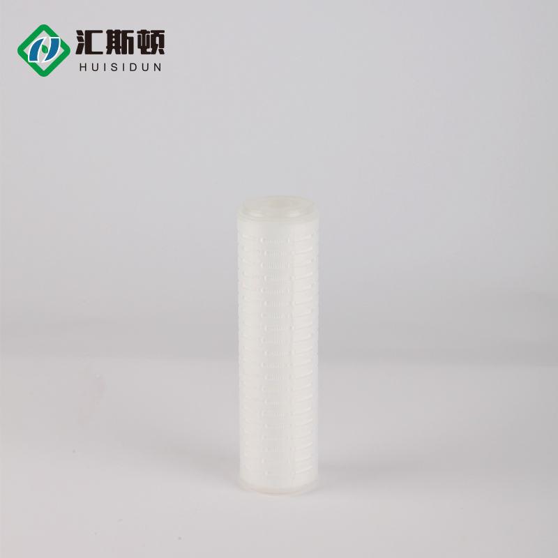 PP Material Cage Fixed Depth Filter 10 Inch Microporous Pleated Water Purifier Filter